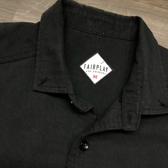 Fairplay black shirt size M - Picture 3 of 5